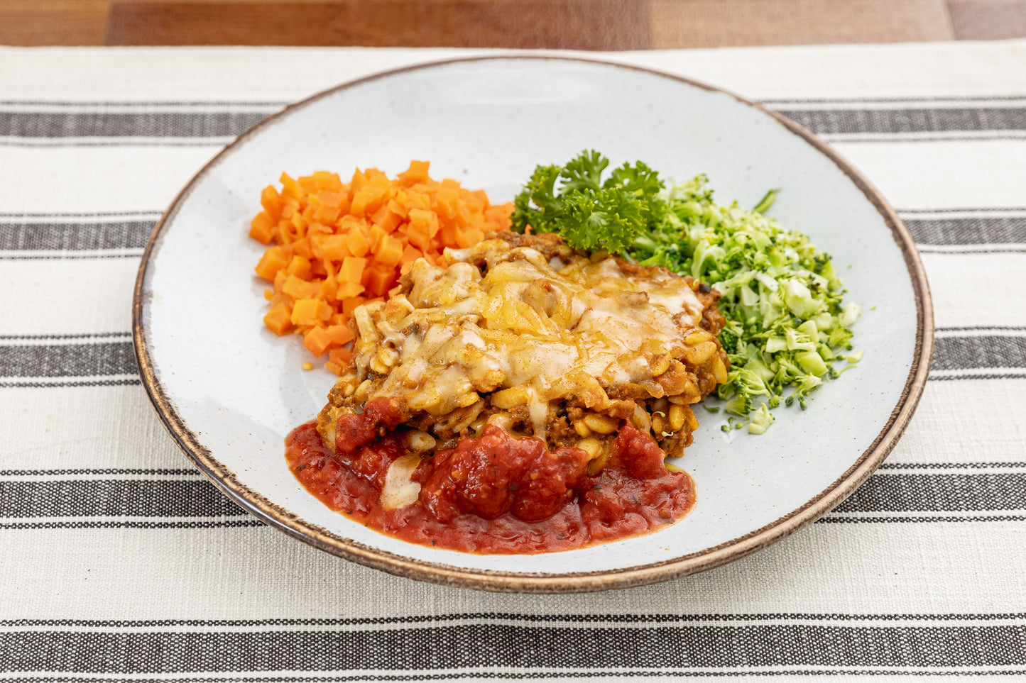 Beef Bolognaise Pasta Bake