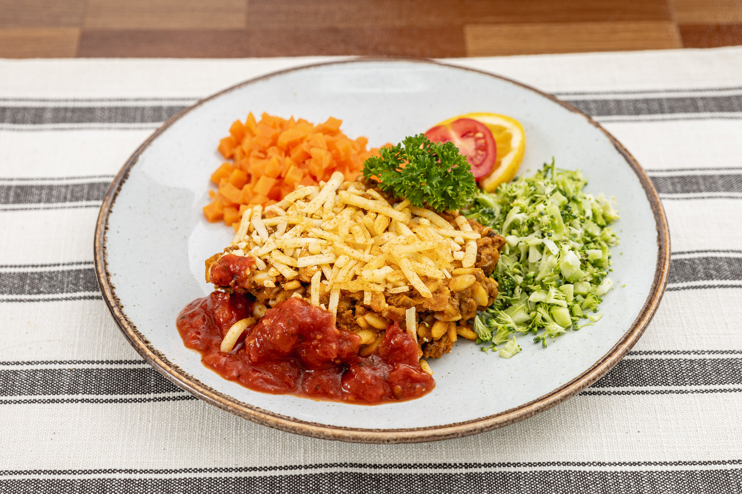 Beef Bolognaise Pasta Bake