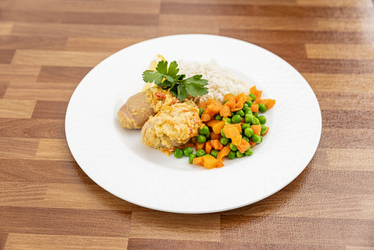 Beef Curried Sausages (Mild)