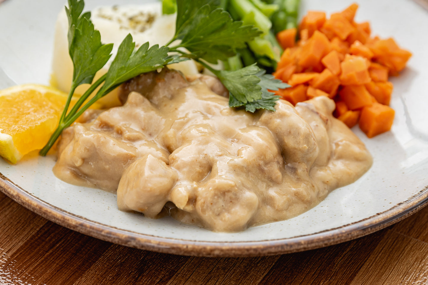 Chicken in Brandy Cream Sauce
