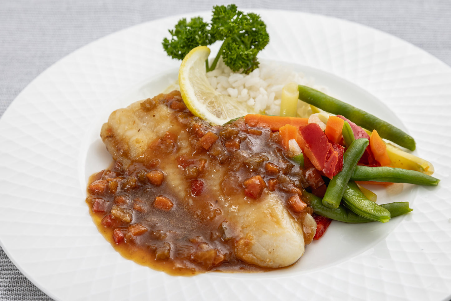 Fish Fillet in Teriyaki Sauce