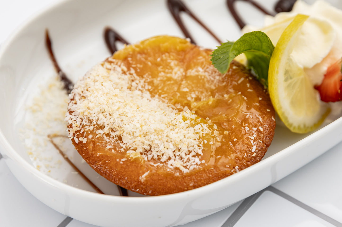 Lemon Curd Pudding
