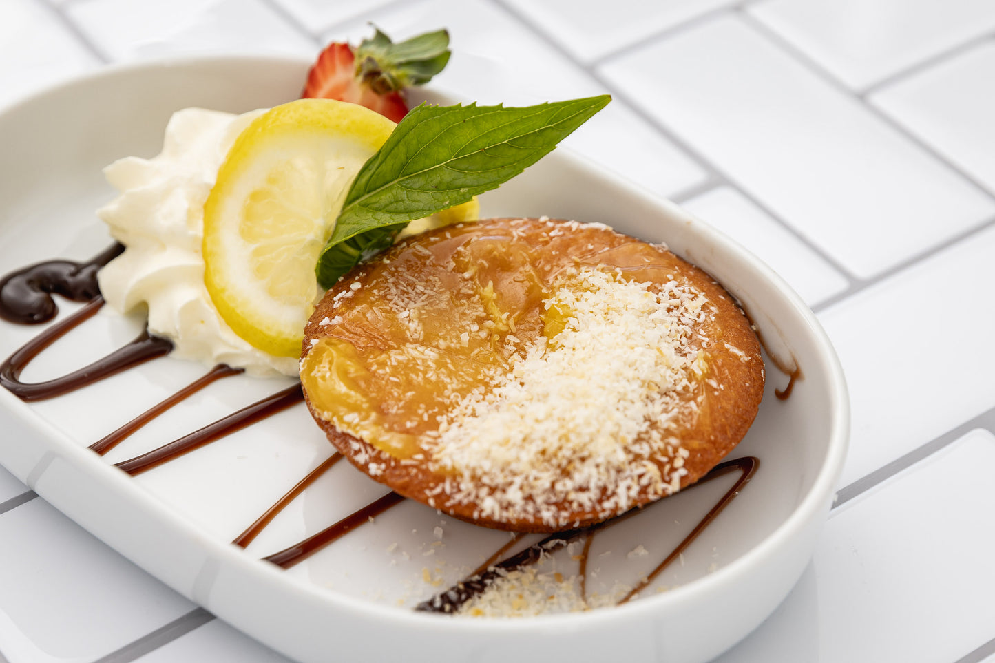 Lemon Curd Pudding