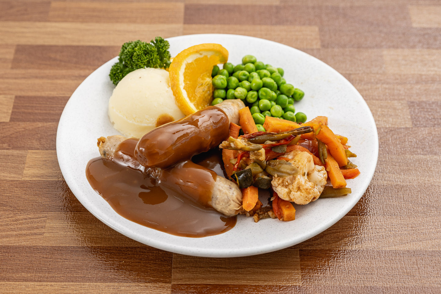 Pork & Onion Sausages Meal Package