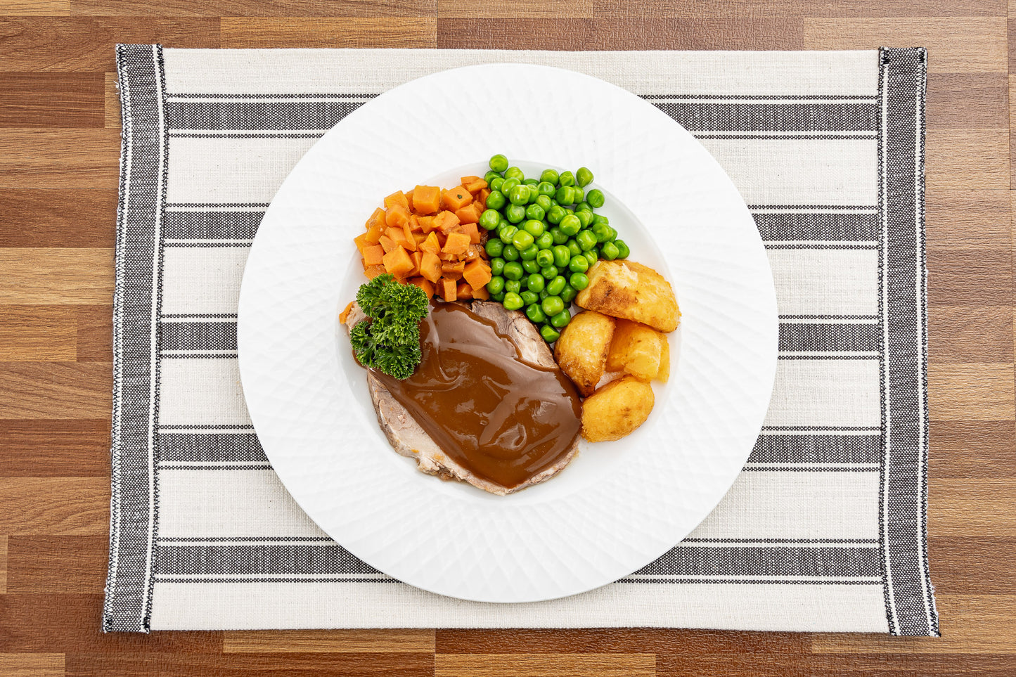 Roast Pork, Gravy & Apple Sauce