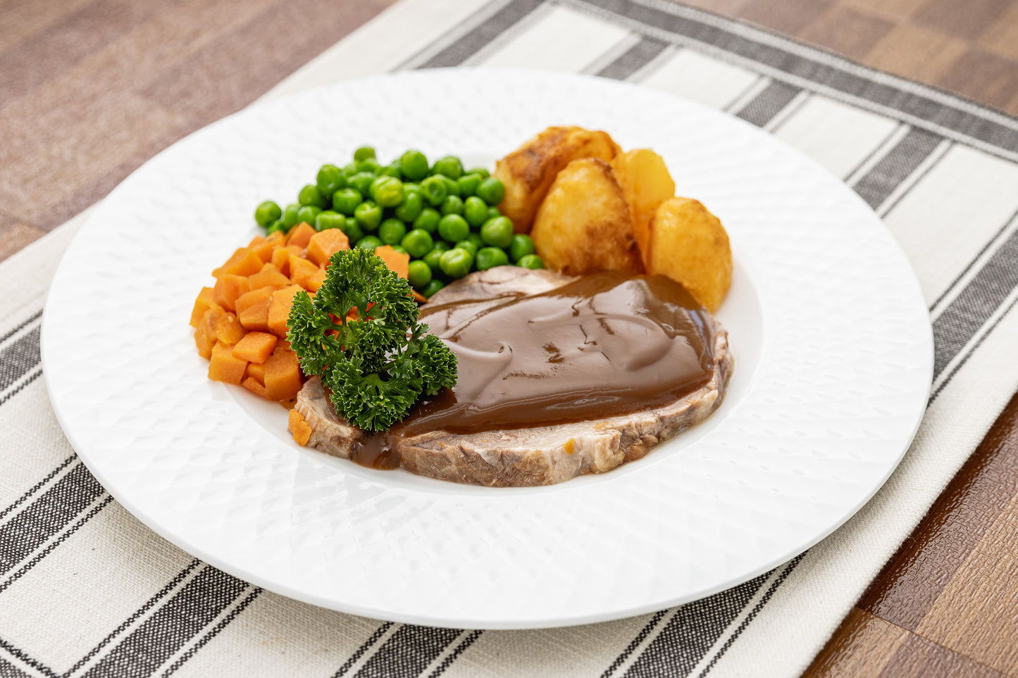 Roast Pork, Gravy & Apple Sauce