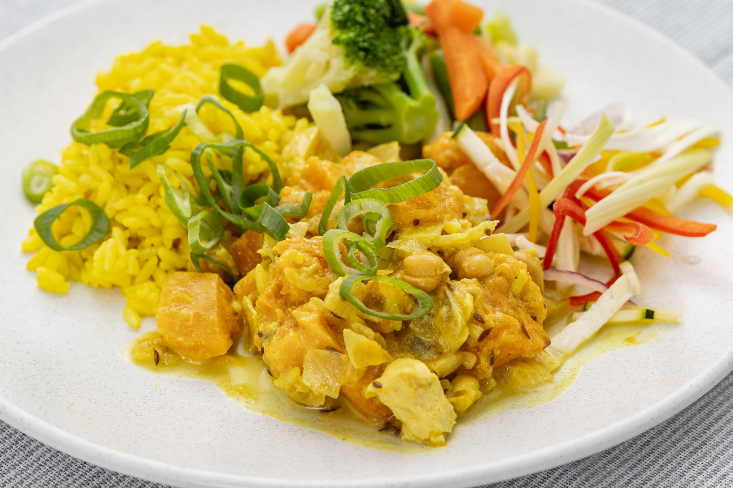 Pumpkin Chickpea Tofu Curry