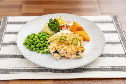 Salmon, Fish & Pasta Mornay