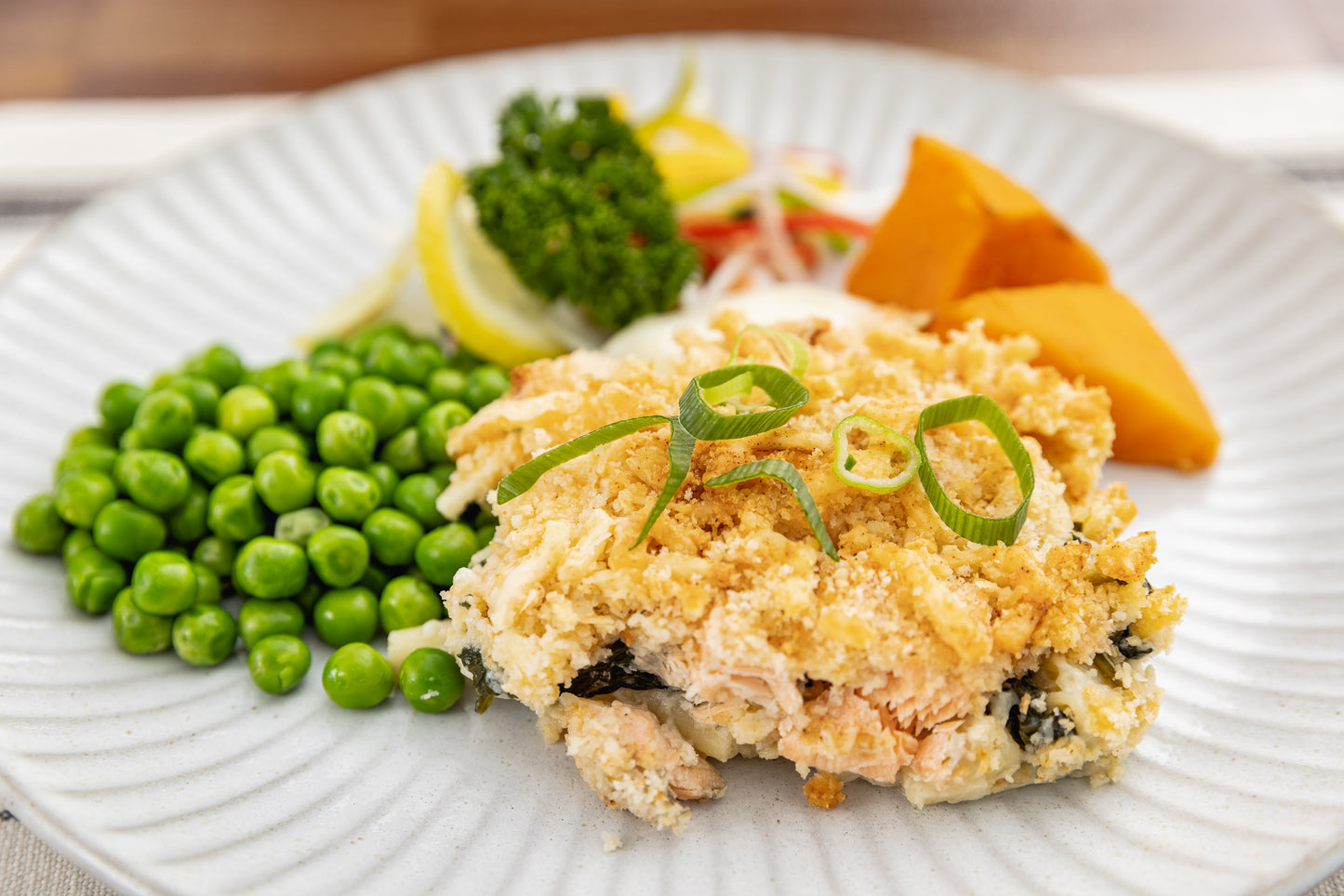 Salmon, Fish & Pasta Mornay