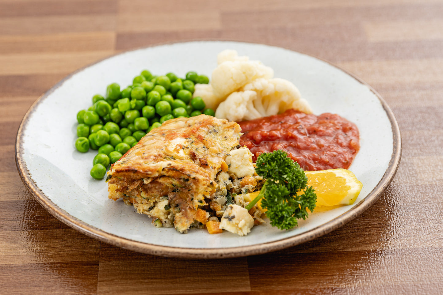 Haloumi Dill Zucchini Slice Meal Package
